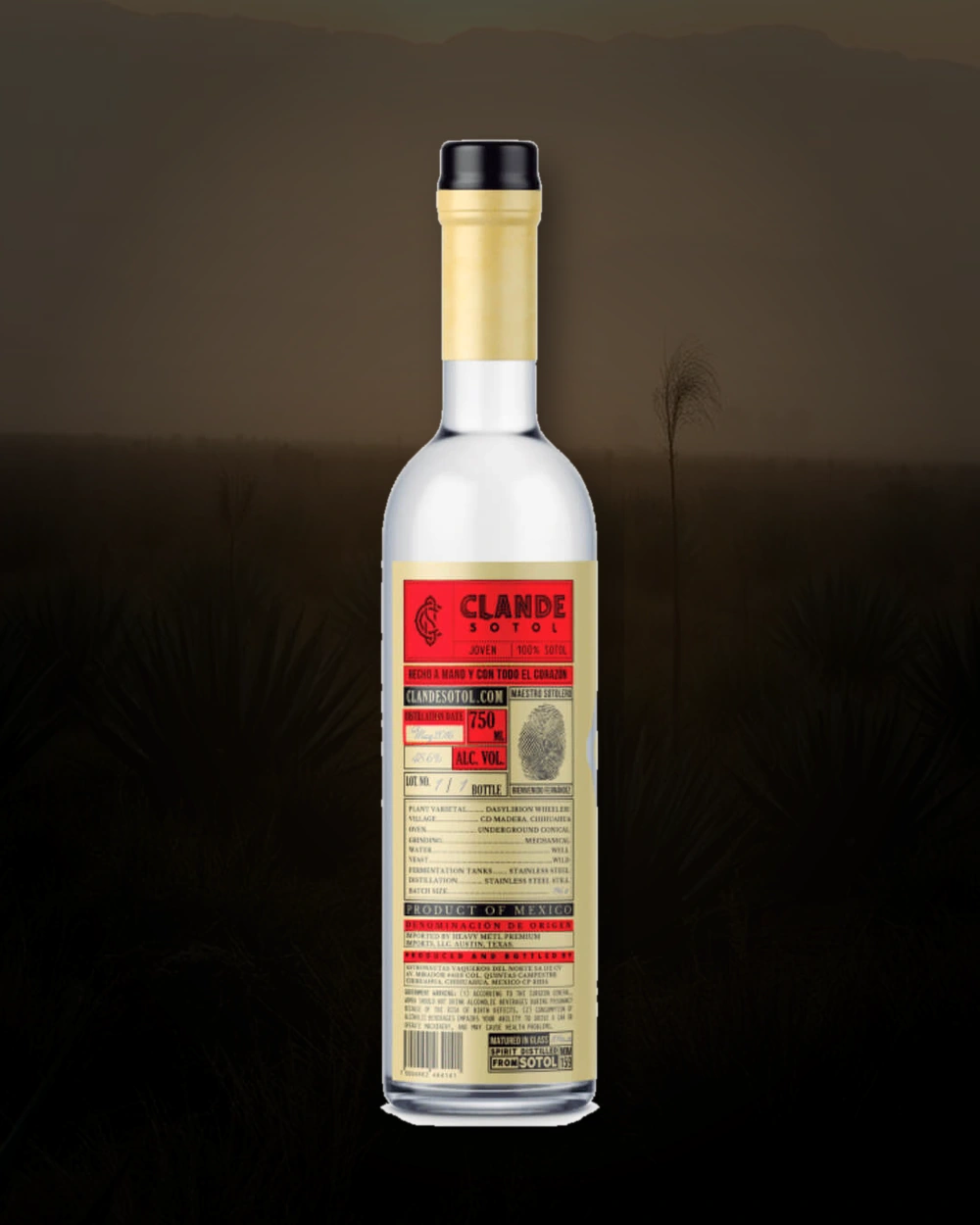 Clande Sotol (Red)