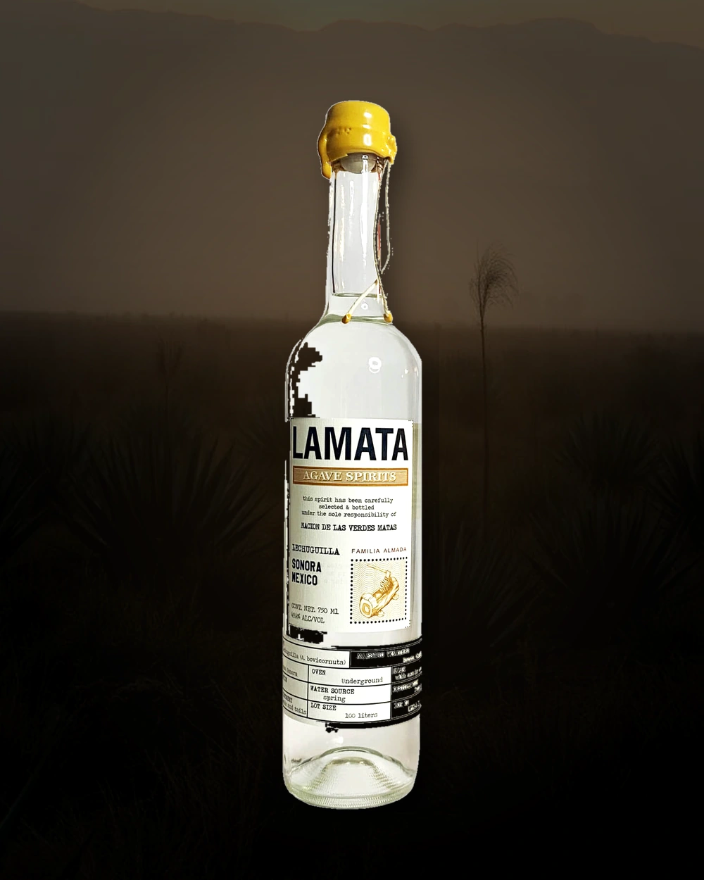 Lamata Lechuguilla Sonora – Almada bottle