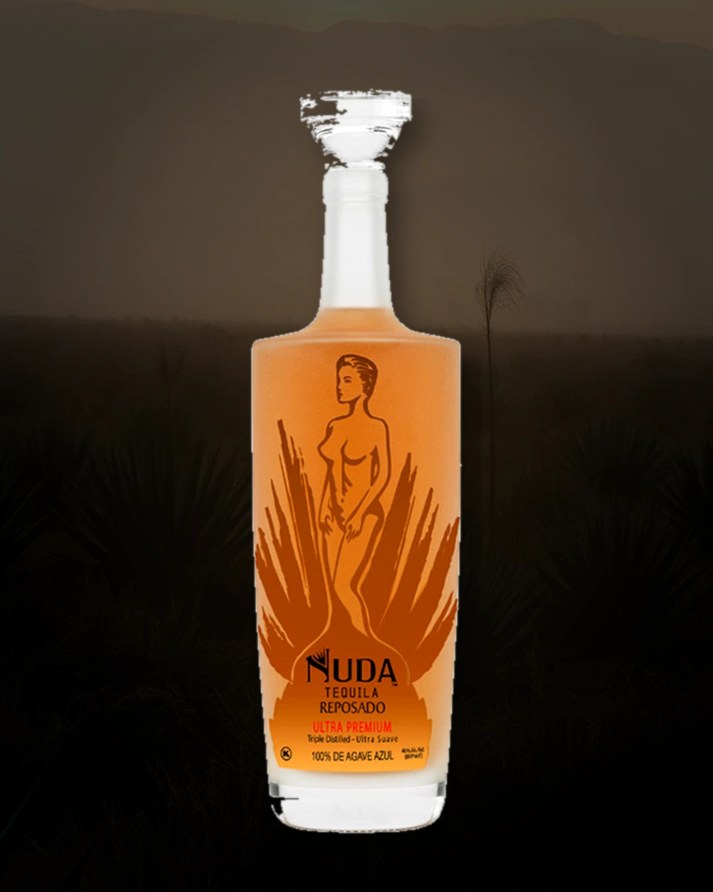 Nuda Tequila Reposado bottle