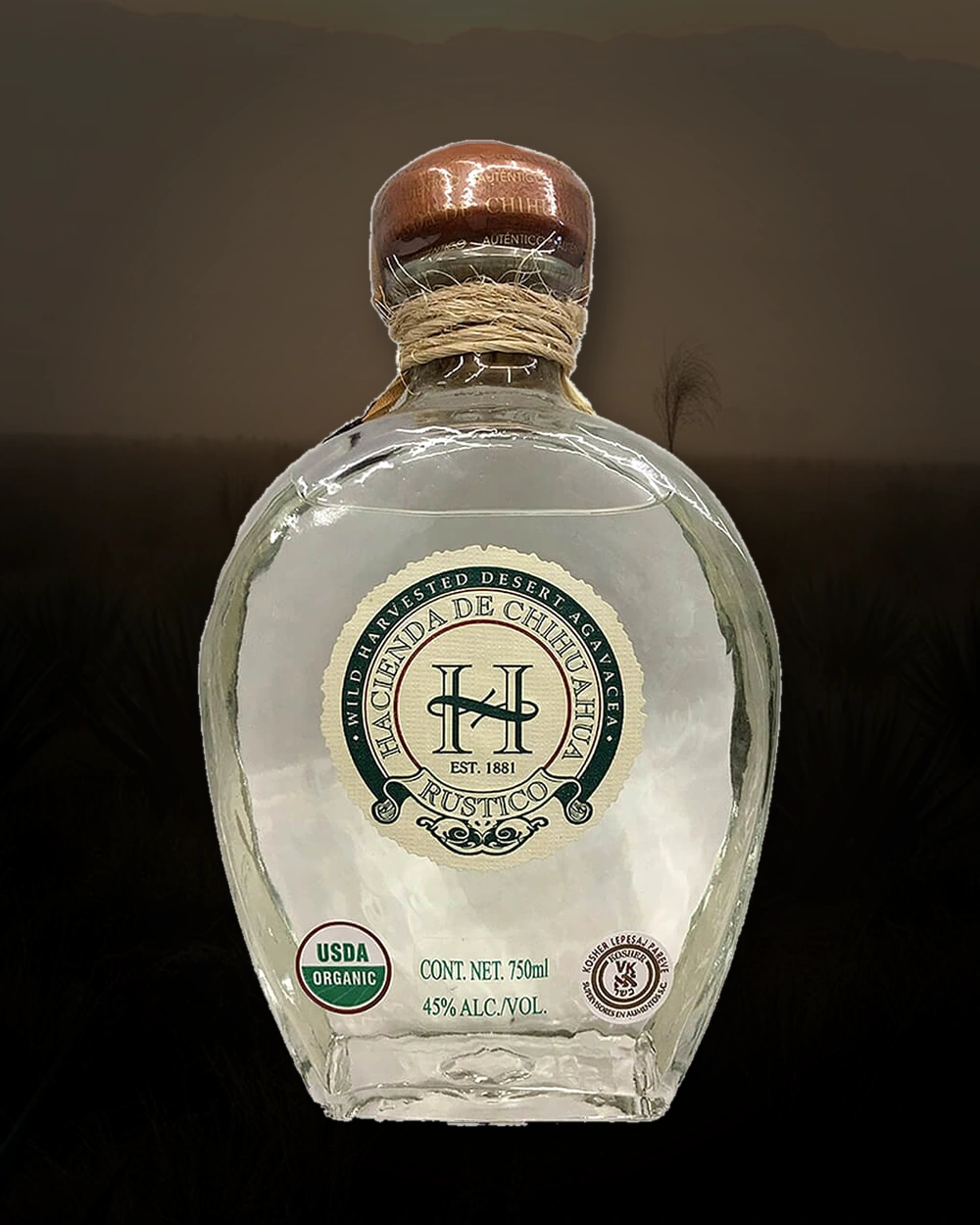Hacienda de Chihuahua Sotol Rustico bottle
