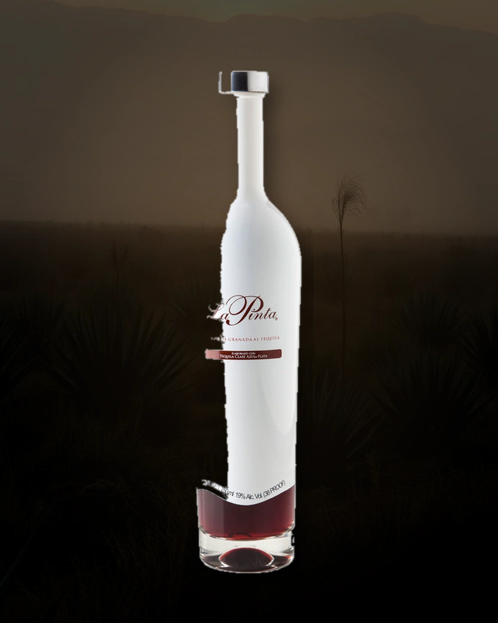 La Pinta Pomegranate Infused Tequila bottle