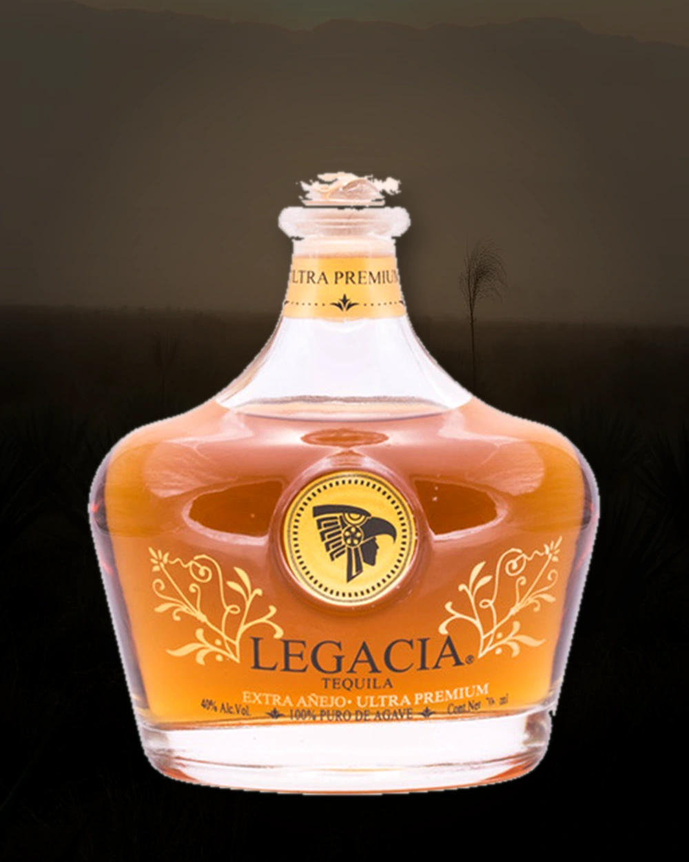 Legacia Tequila Extra Añejo bottle