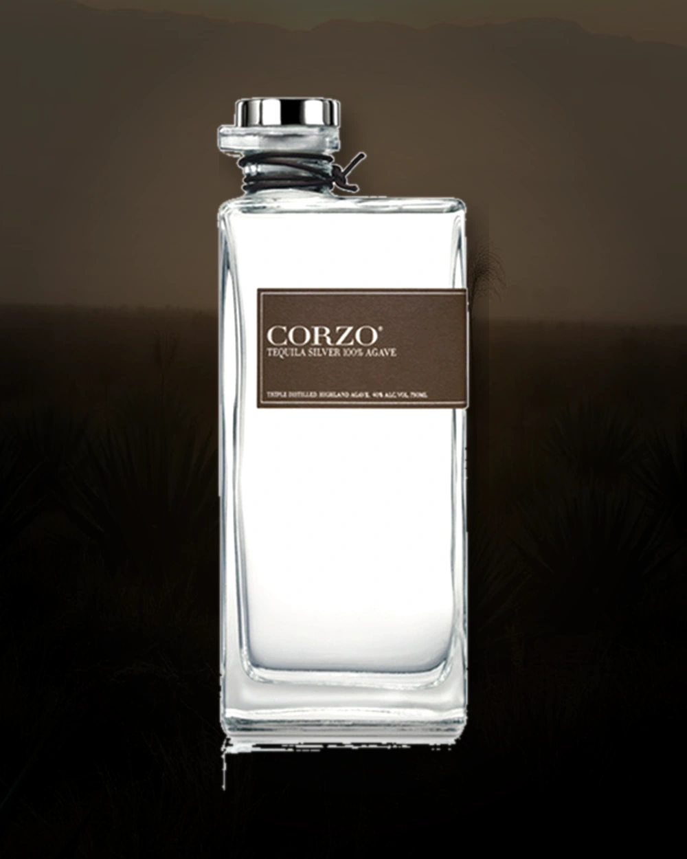 Corzo Silver Tequila bottle