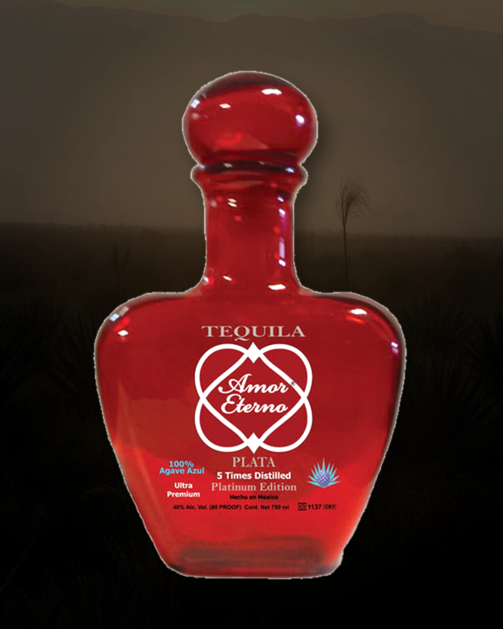 Amor Eterno Plata bottle