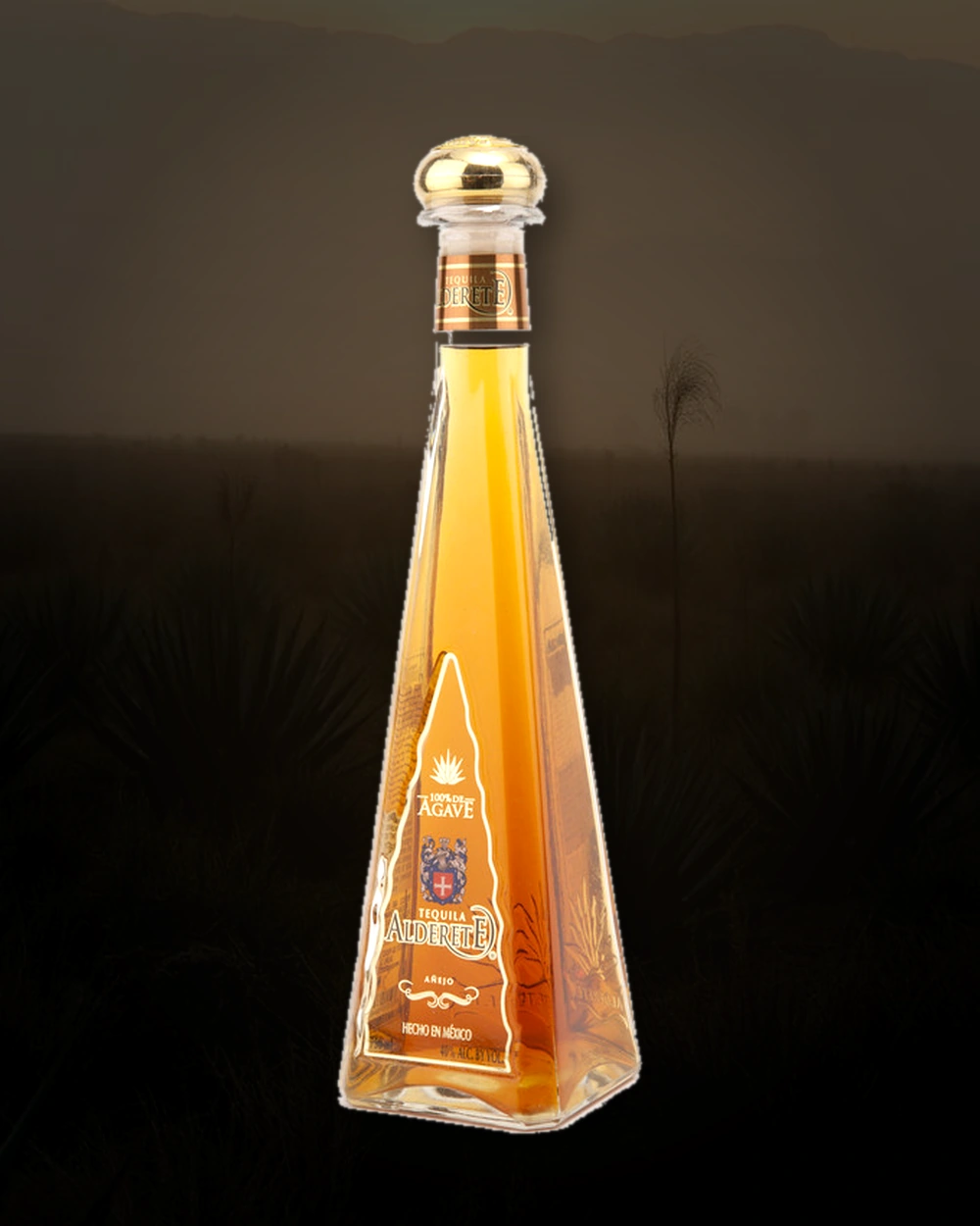 Alderete Añejo bottle