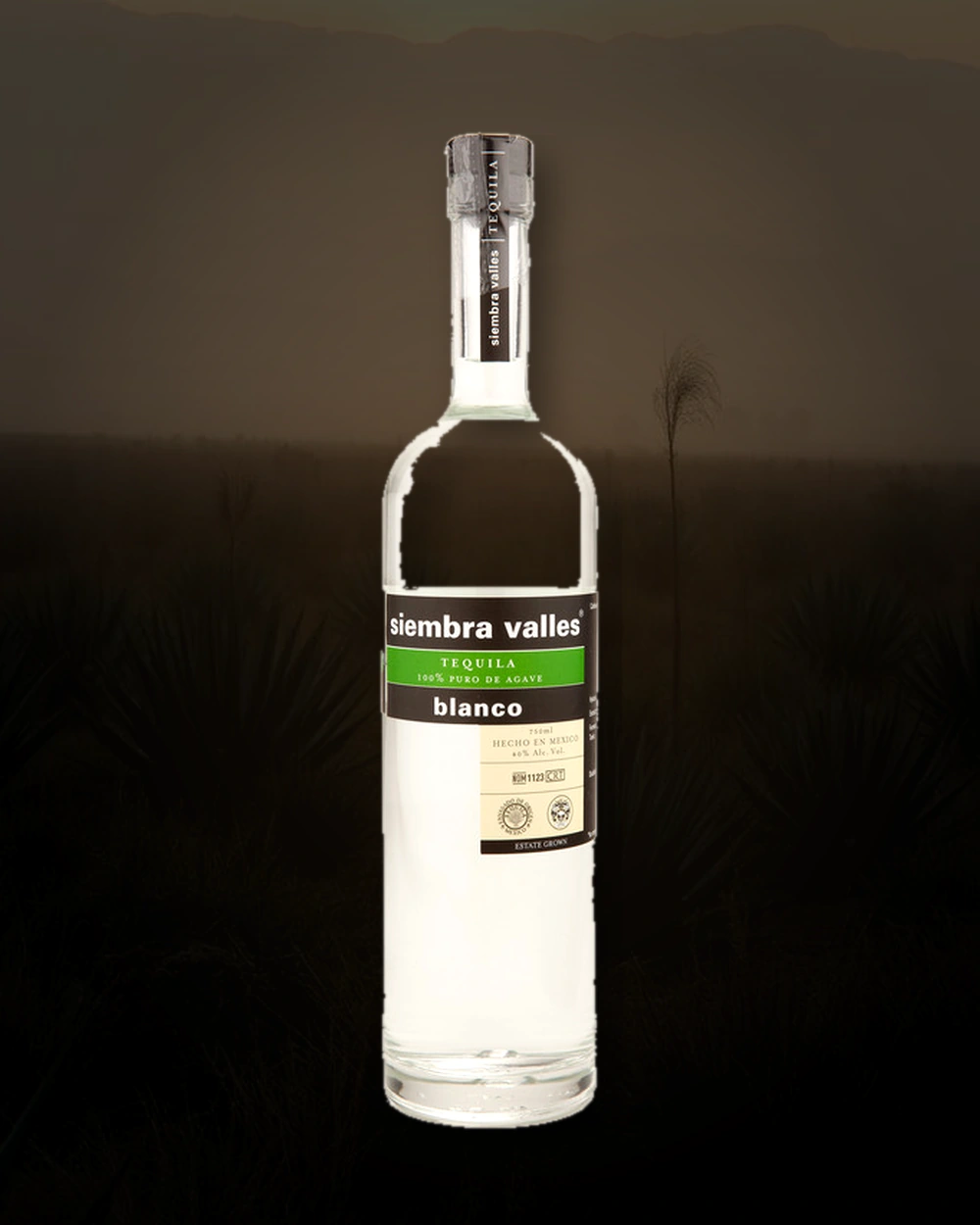 Siembra Valles Tequila Blanco bottle