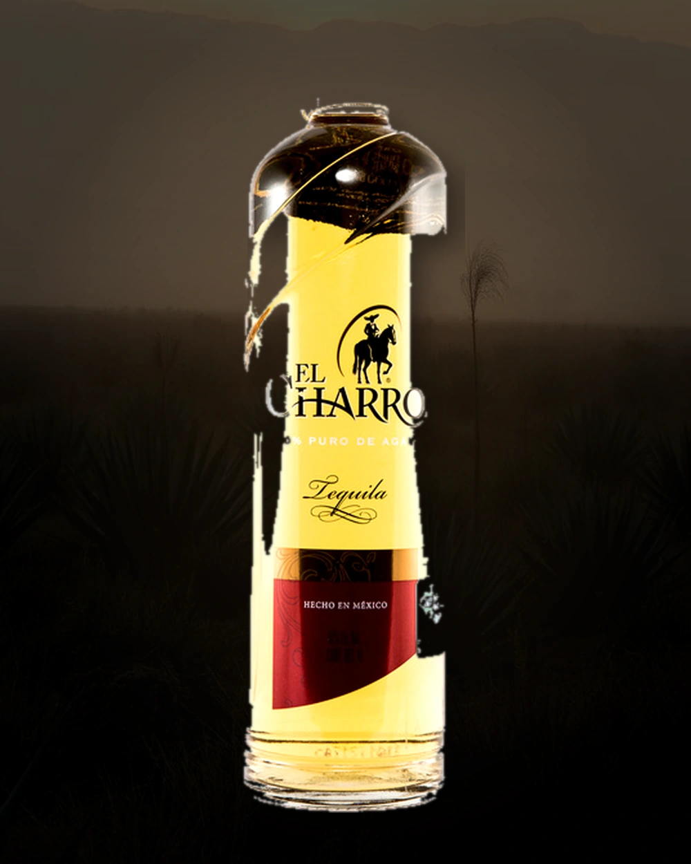 El Charro Añejo 100% Agave bottle