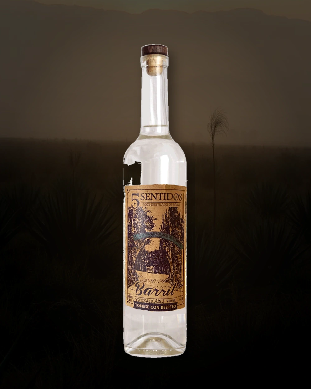 5 Sentidos Barril – Sergio Juárez Patricio bottle