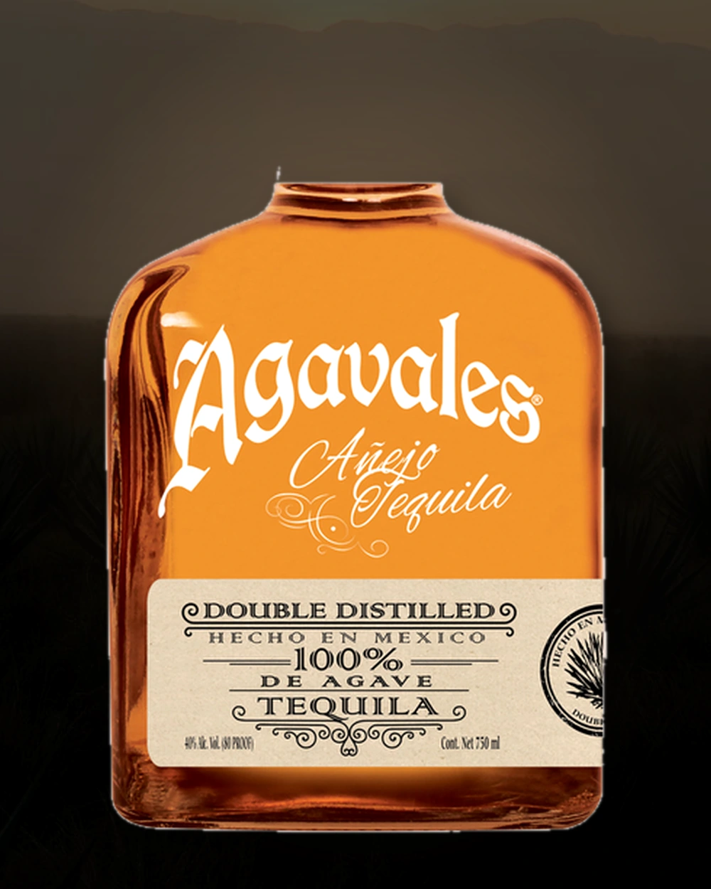 Agavales Añejo Tequila bottle