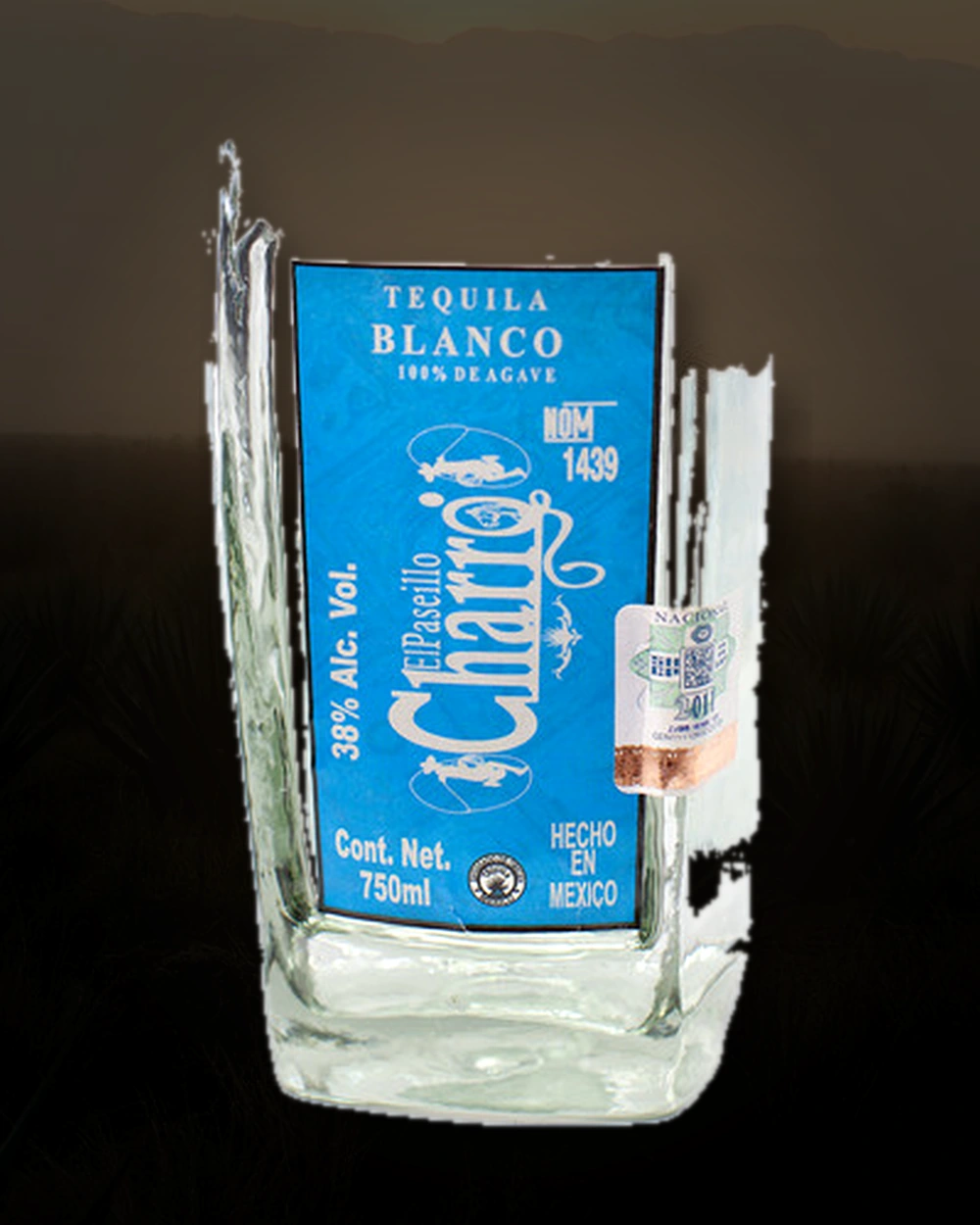 El Paseillo Charro Tequila Blanco bottle