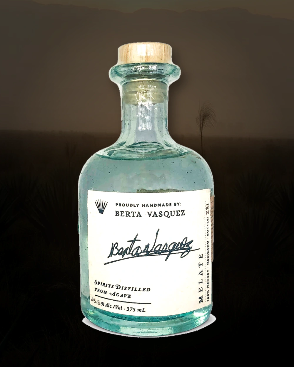 Maguey Melate Mexicano – Berta Vasquez bottle