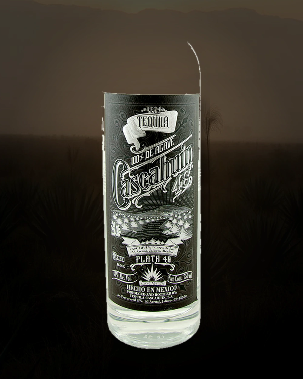 Cascahuín Plata bottle