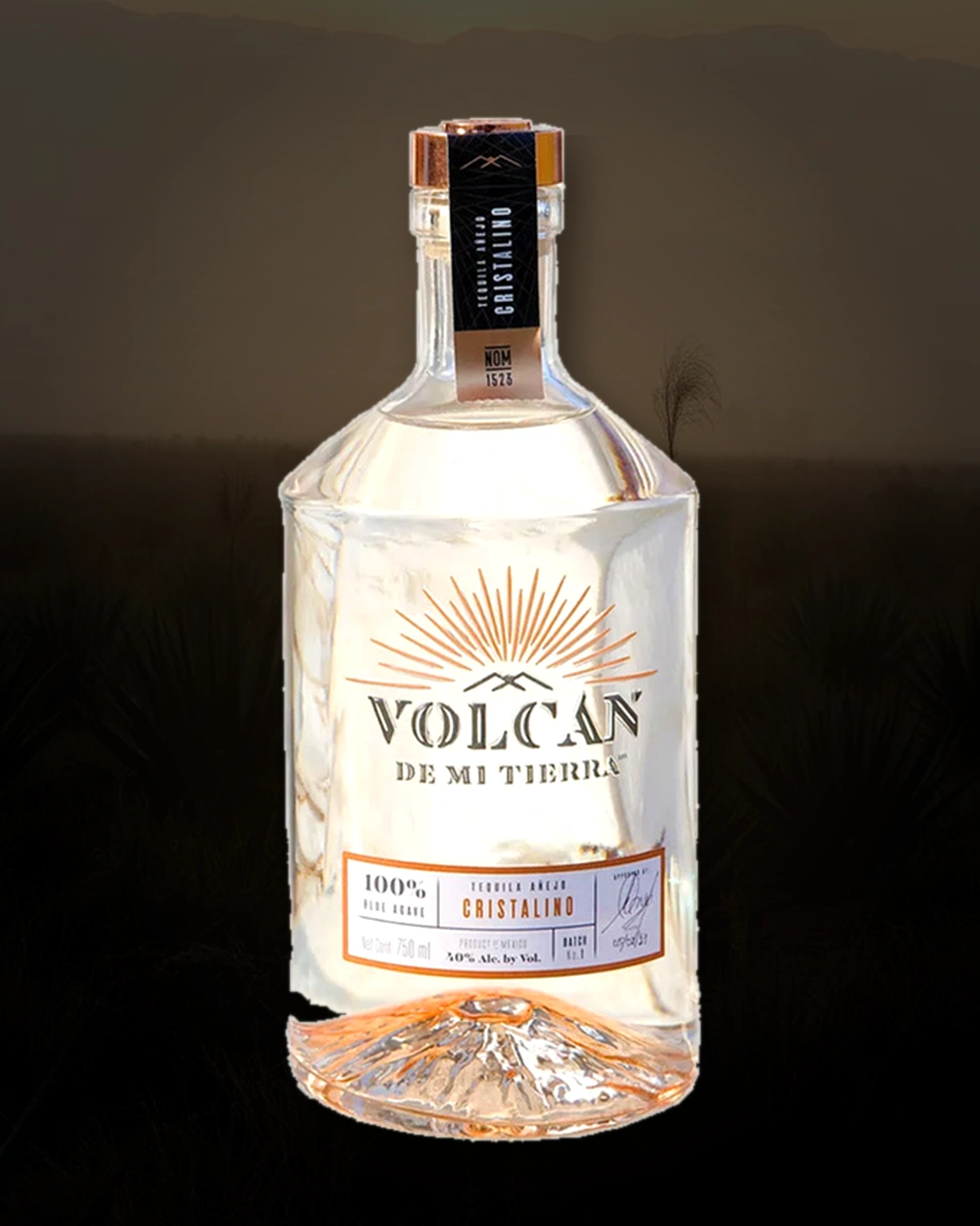 Volcan de Mi Tierra Cristalino Añejo bottle