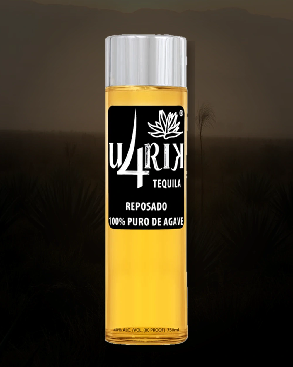 U4RIK Tequila Reposado bottle