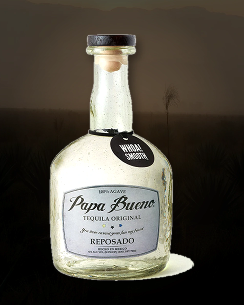 Papa Bueno Reposado bottle