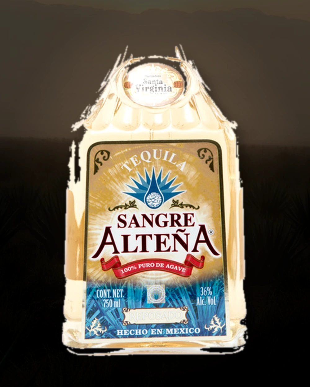 Sangre Alteña Reposado bottle