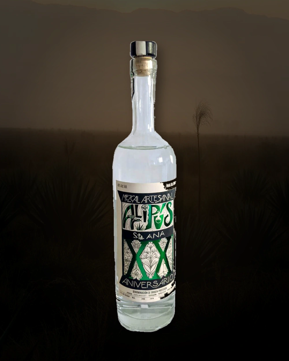 Alipus Santa Ana XX Aniversario bottle