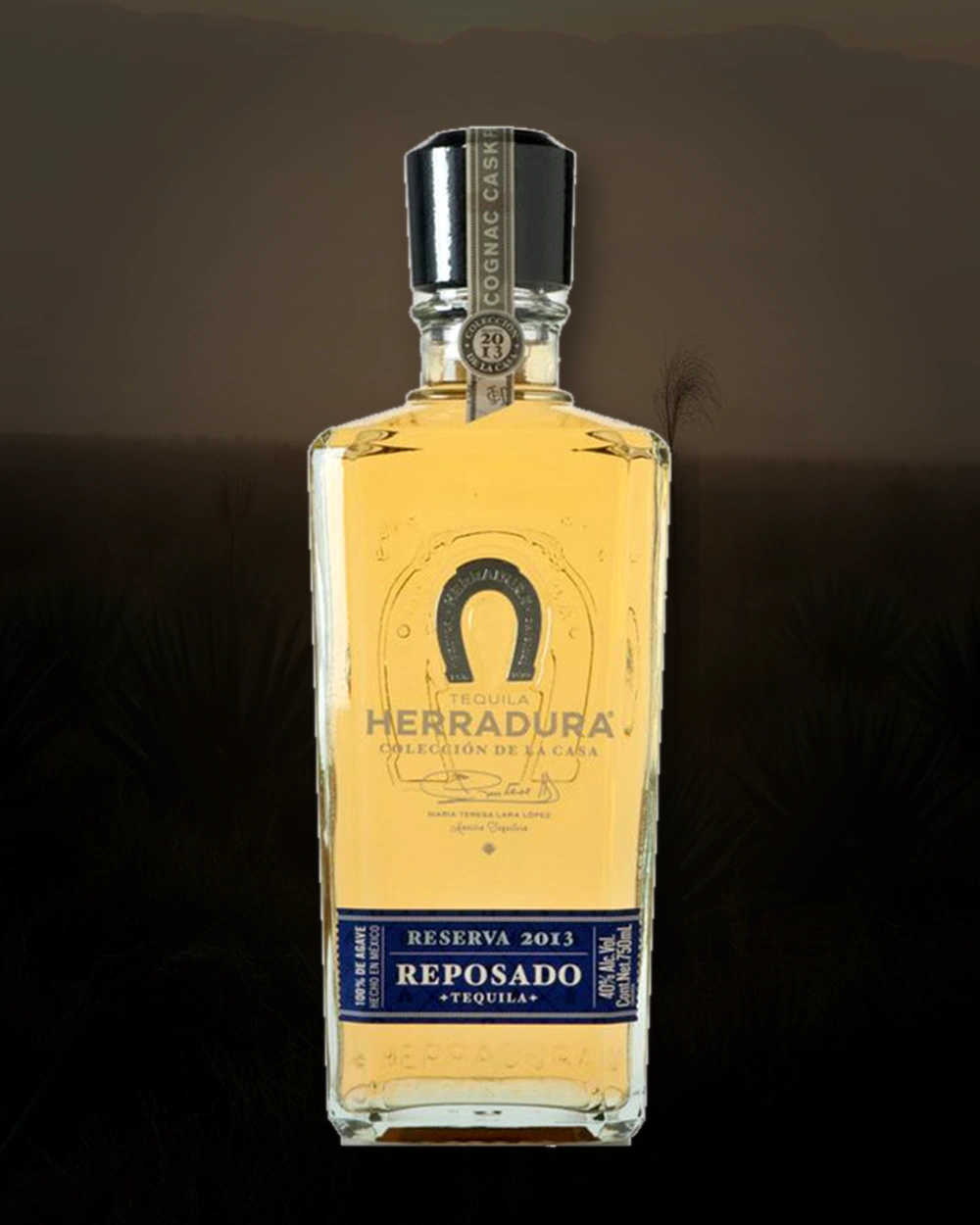 Herradura Colección de la Casa Reserva 2013 Reposado  – Cognac Cask Finish bottle