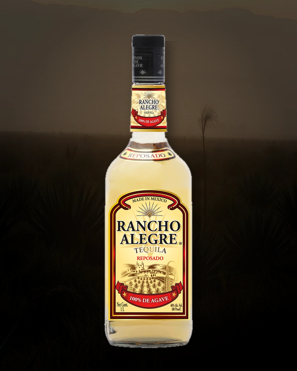 Rancho Alegre Reposado bottle