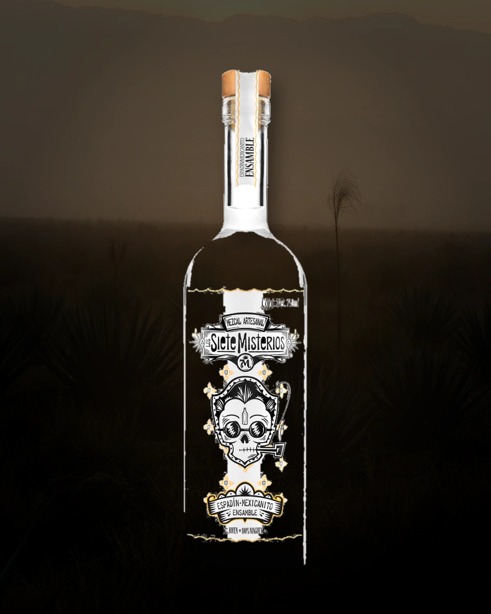 Siete Misterios Espadin / Mexicanito Ensamble bottle