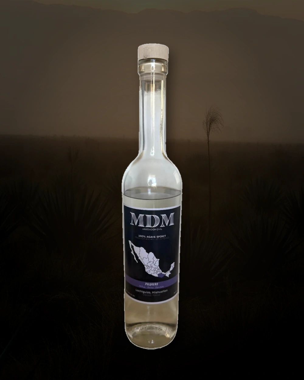 MDM Pulquero – Reina Sanchez bottle