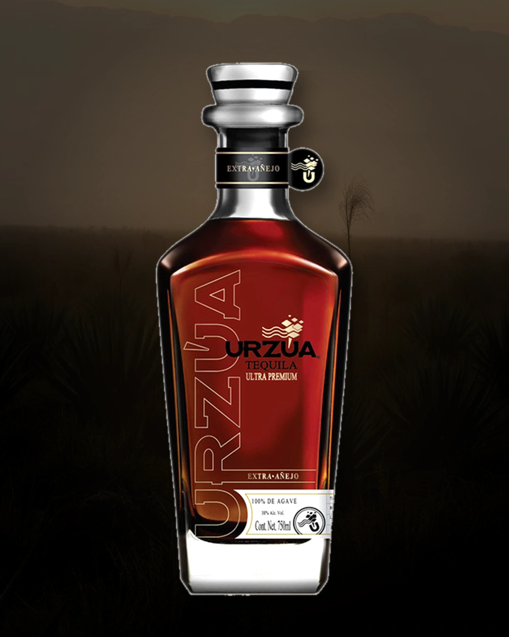 Urzua Tequila Extra Añejo bottle