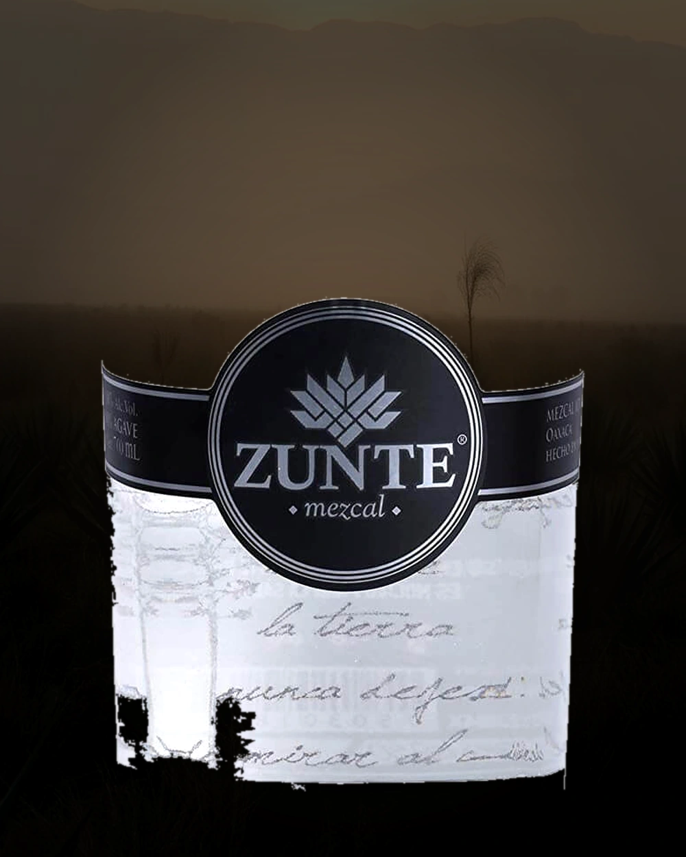 Zunte Mezcal bottle