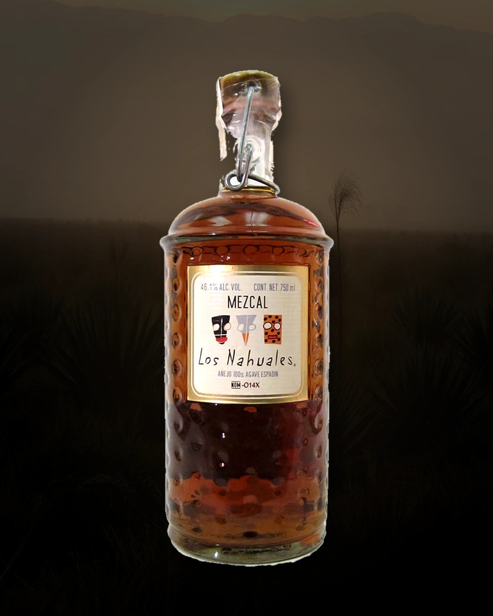 Los Danzantes (Los Nahuales) Anejo bottle
