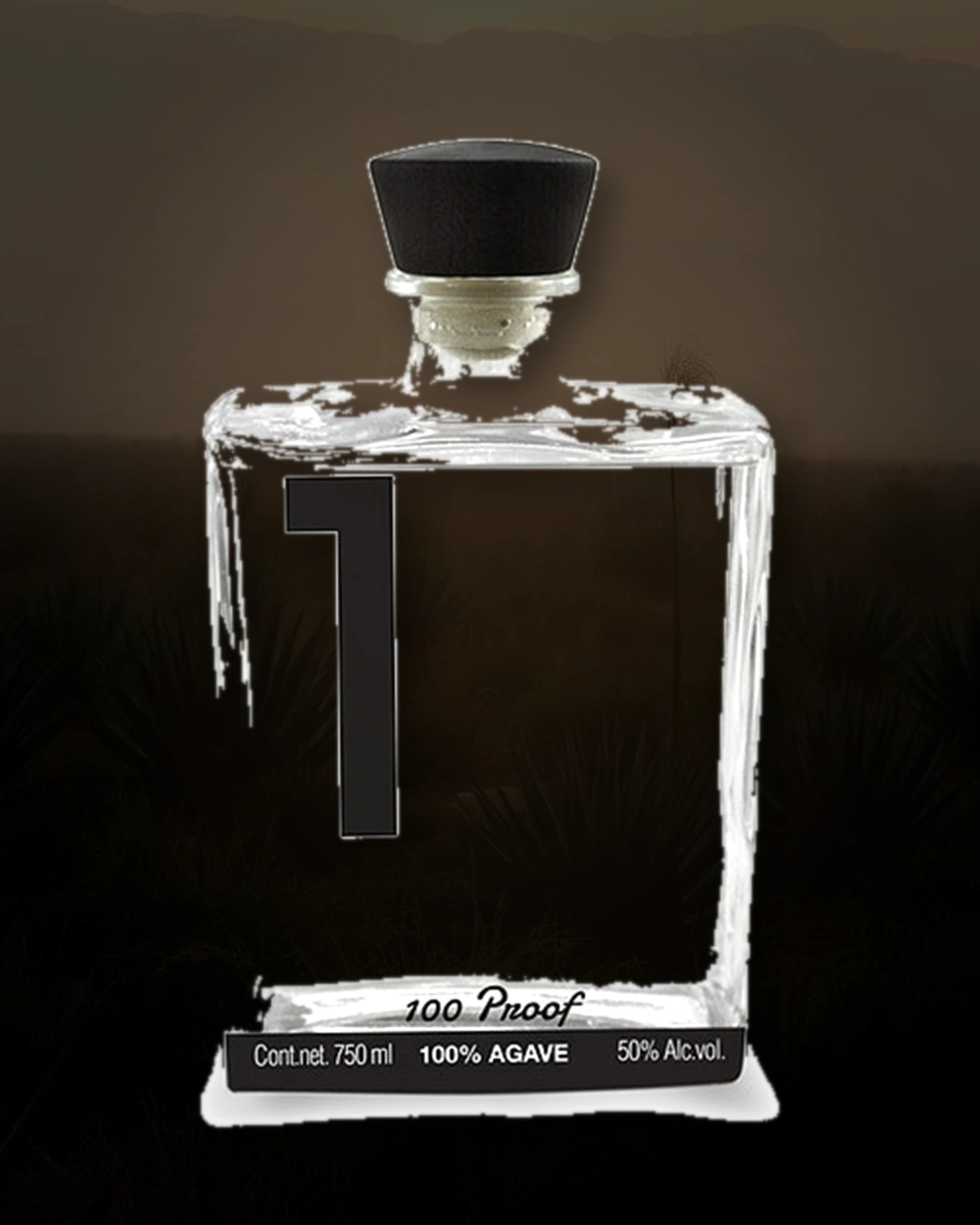 Tequila Blanco 13 100 Proof bottle