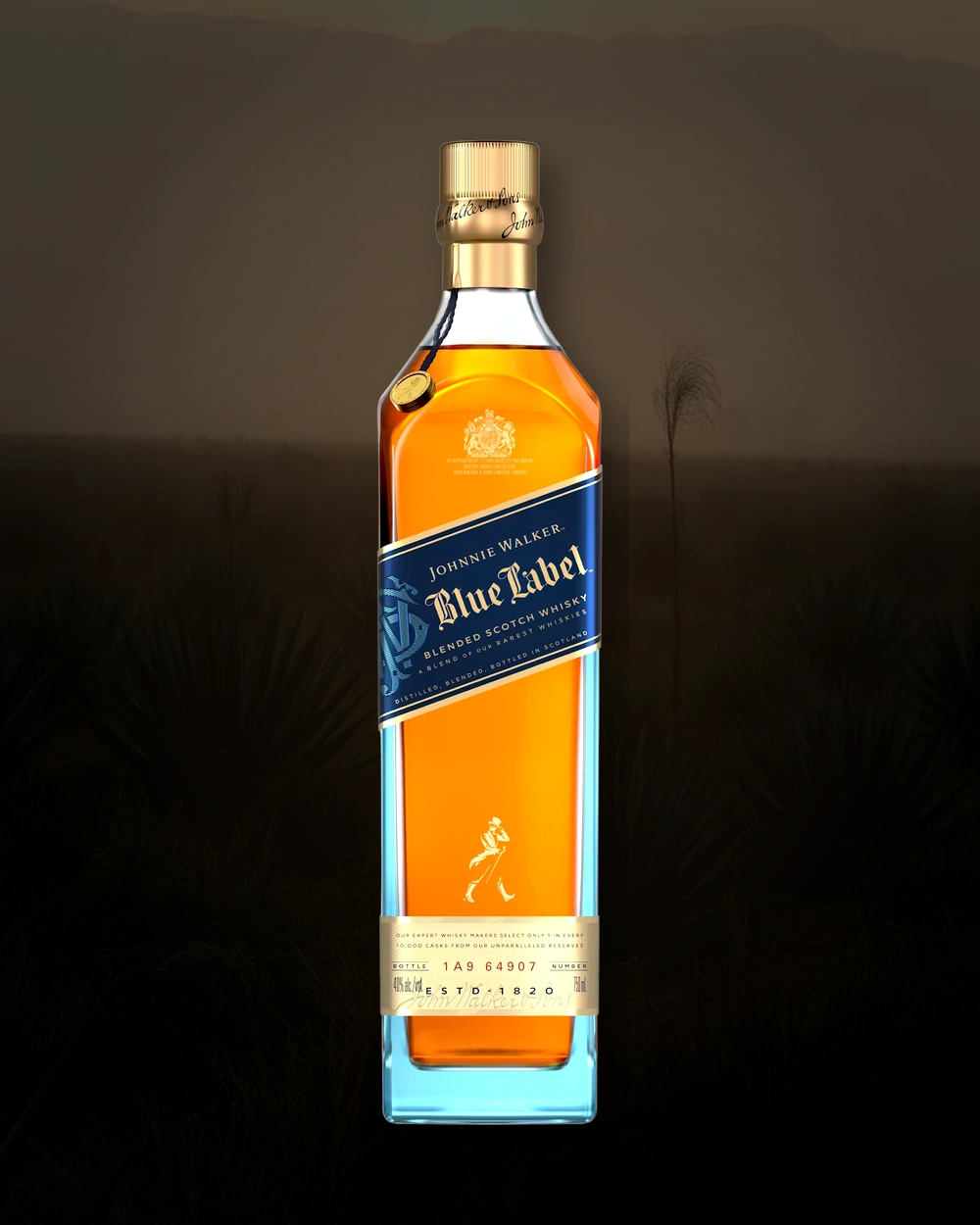 Johnnie Walker Blue Label bottle