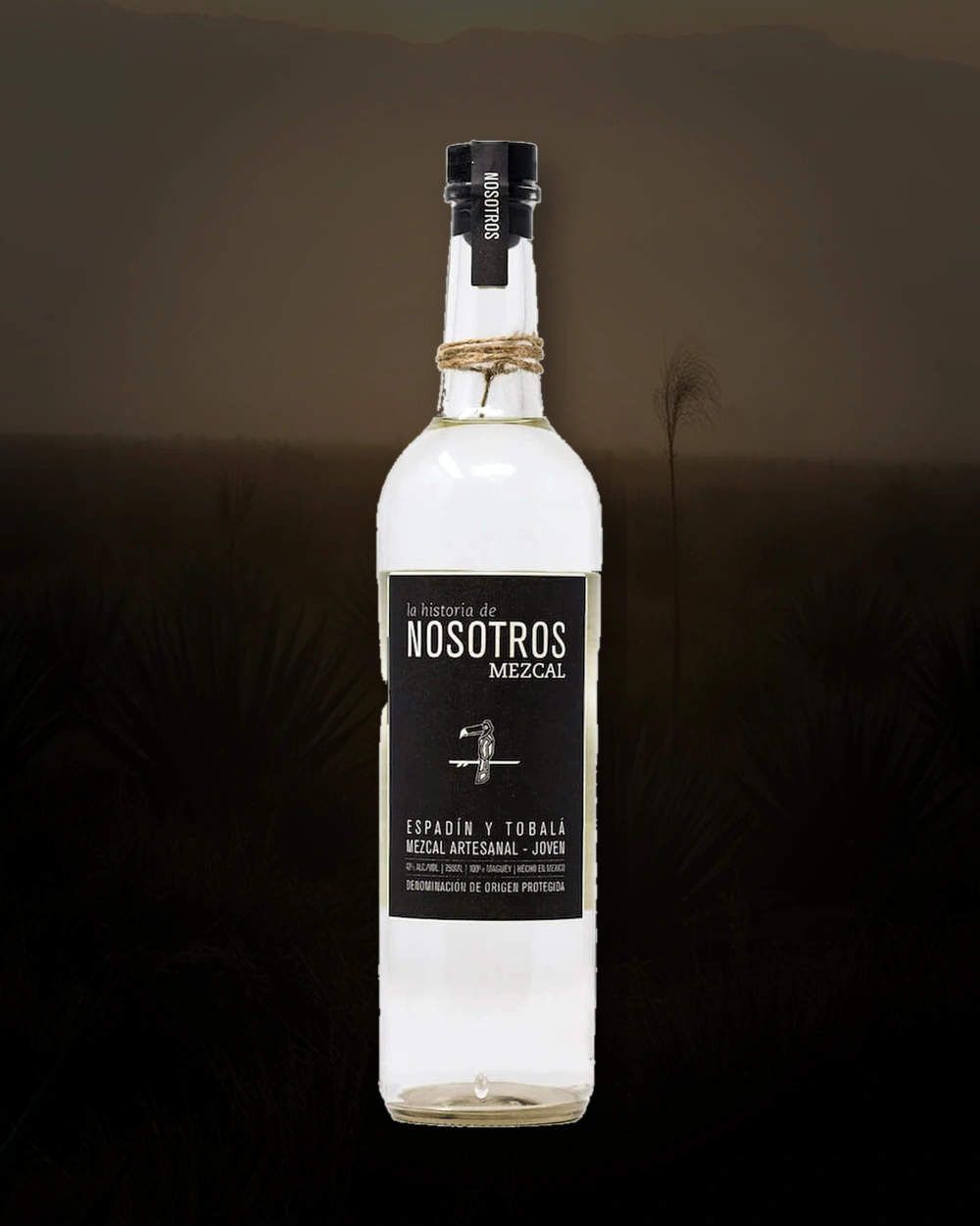 Nosotros Mezcal bottle