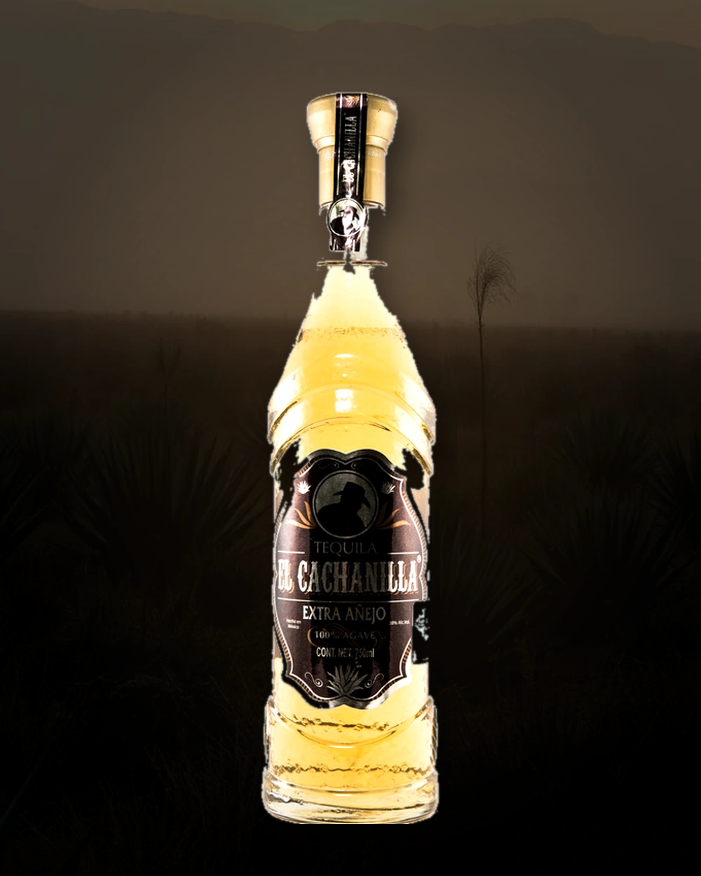 El Cachanilla Extra Añejo bottle