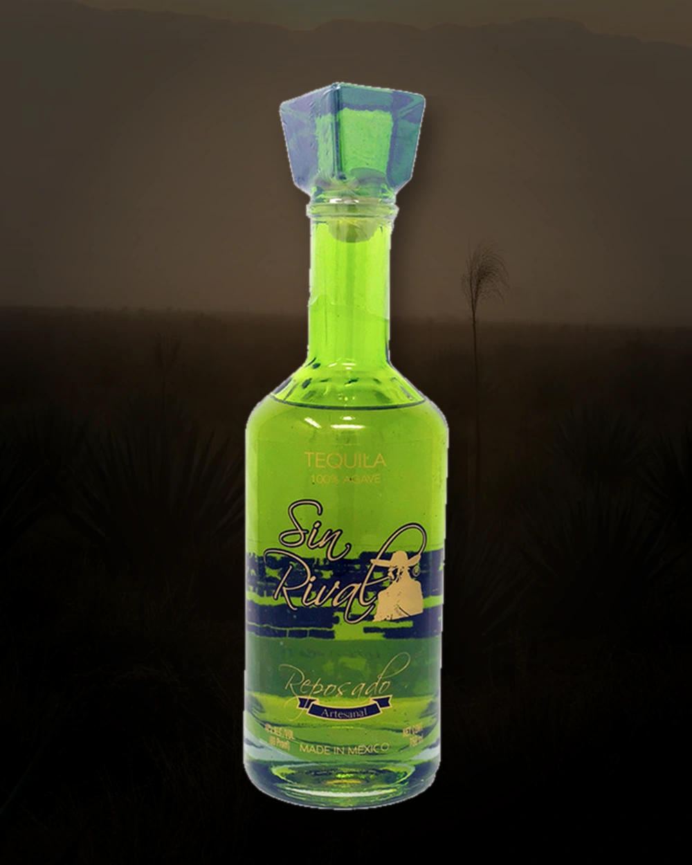 Sin Rival Reposado Tequila bottle