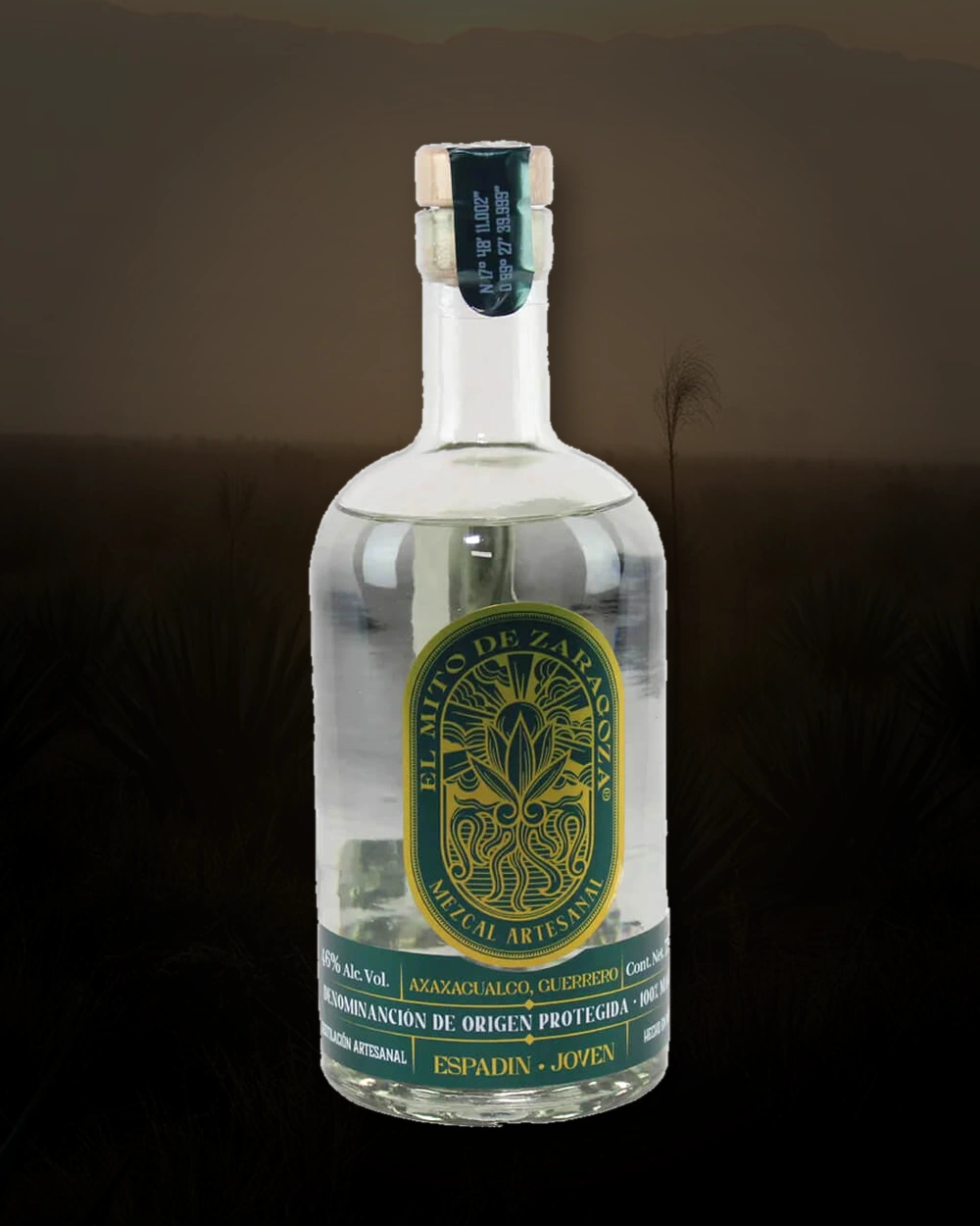 El Mito de Zaragoza Espadin bottle