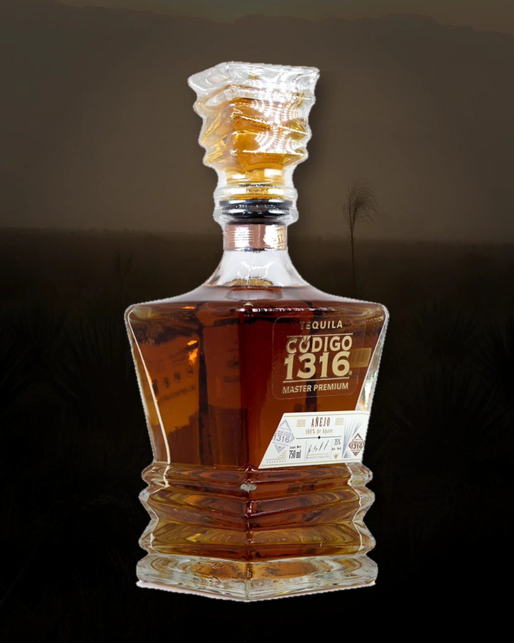 Codigo 1316 Master Premium Añejo bottle