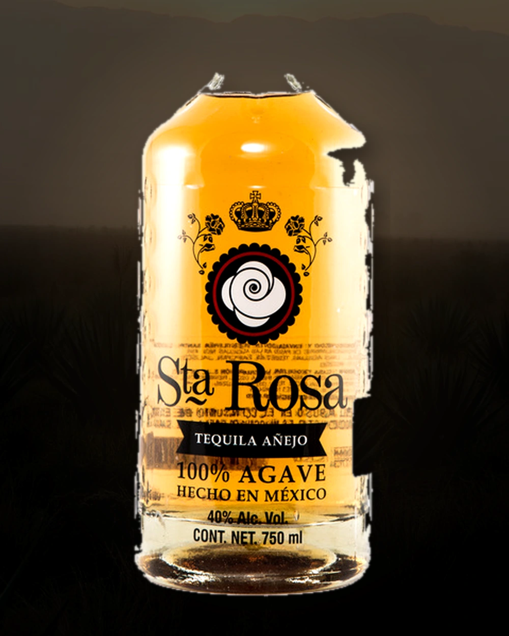 Tequila Santa Rosa Añejo bottle