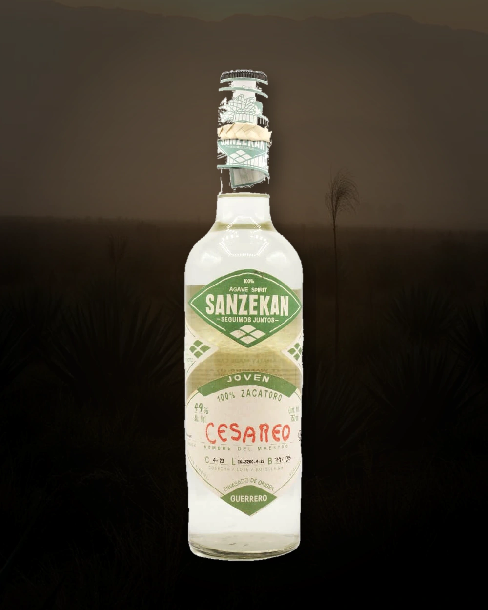 Sanzekan Zacatoro – Cesareo bottle