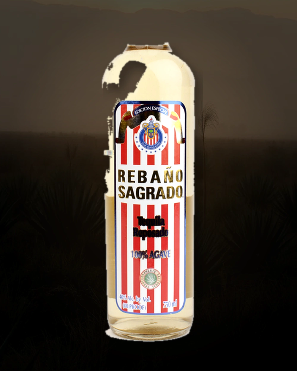 Rebaño Sagrado Reposado bottle