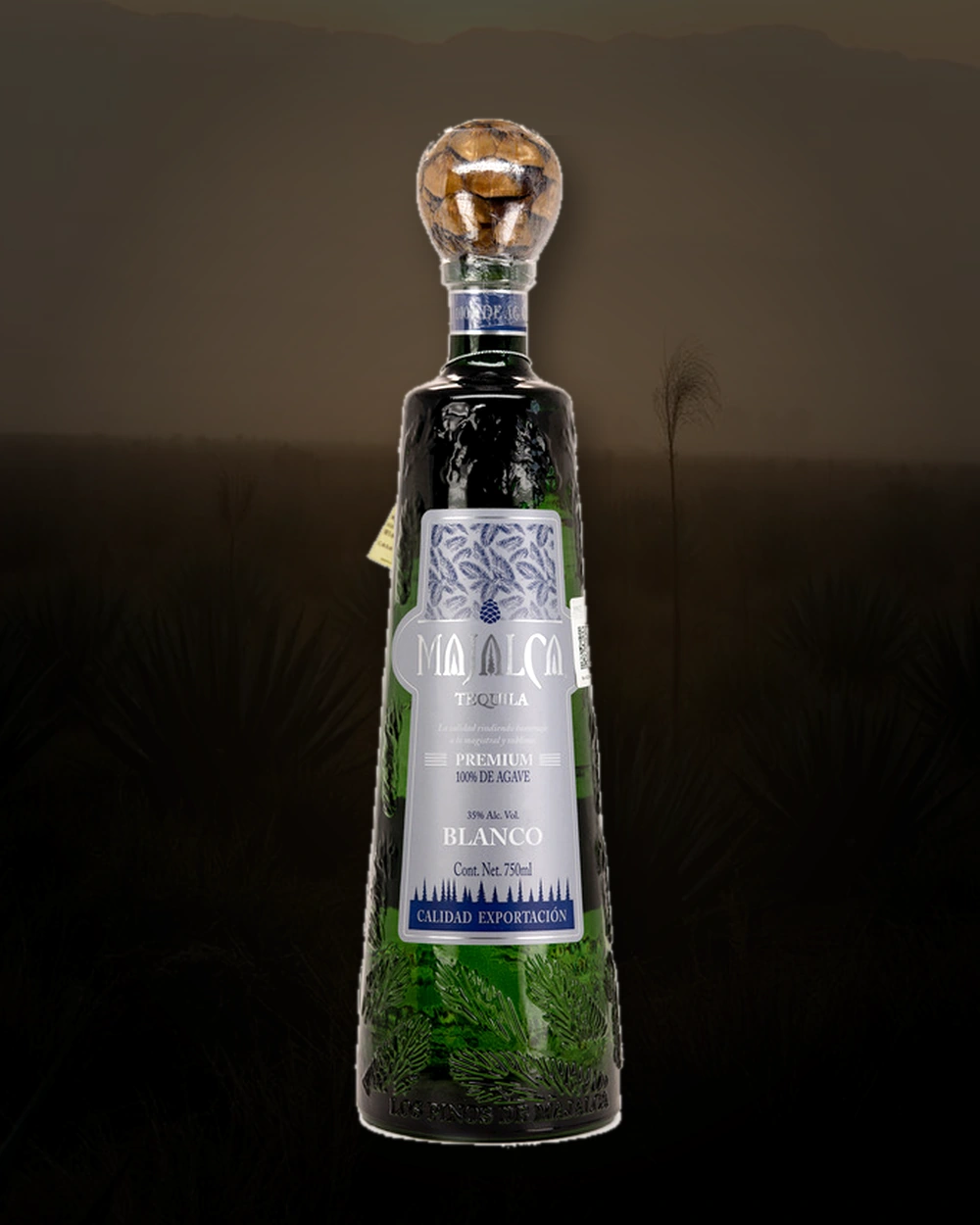 Majalca Tequila Blanco bottle