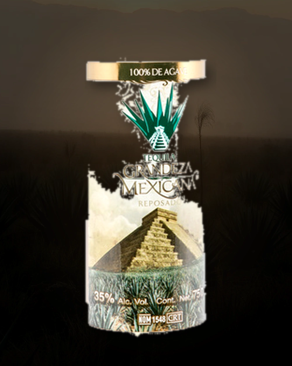 Tequila Grandeza Mexicana Reposado bottle