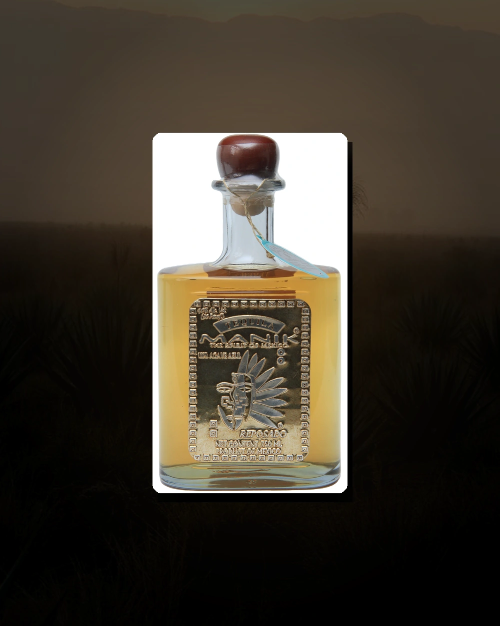 Manik Reposado bottle
