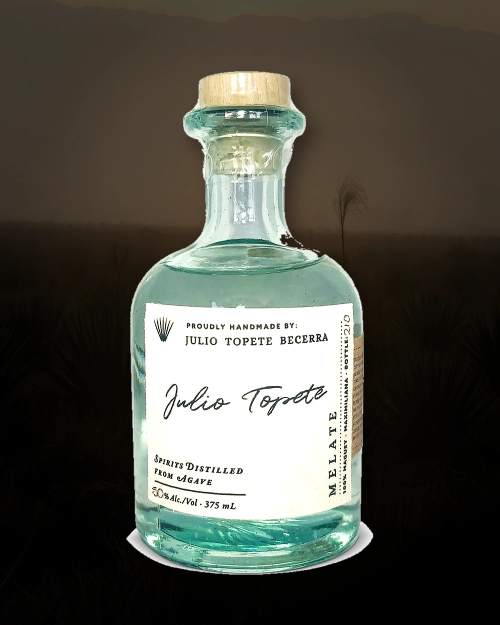 Maguey Melate Maximiliana – Julio Topete Becerra bottle
