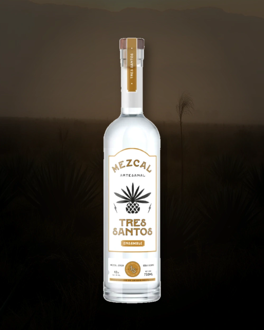 Tres Santos Ensamble bottle