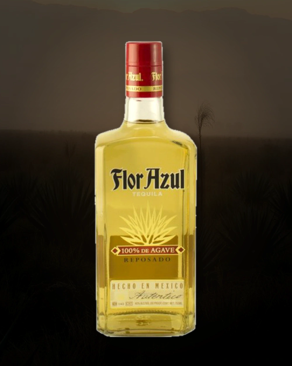 Flor Azul Tequila Reposado bottle