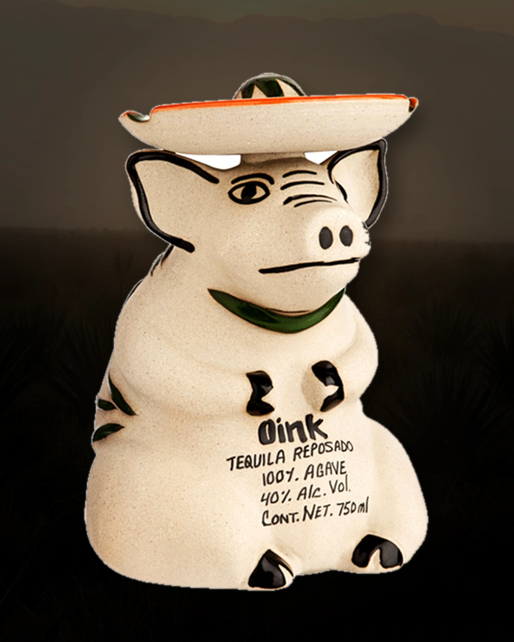 Tequila Oink Reposado bottle