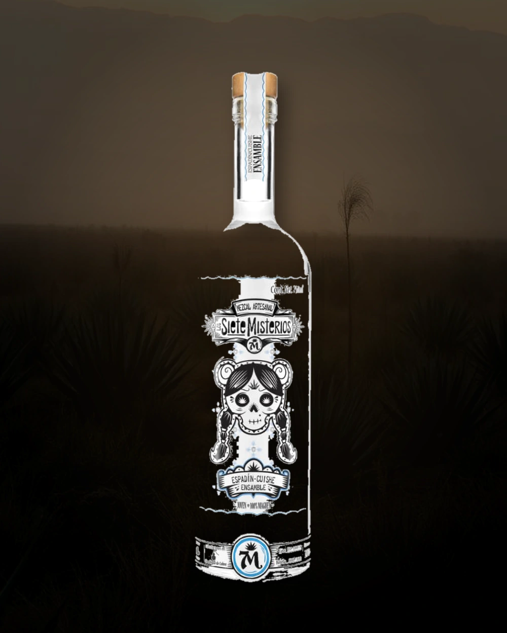 Siete Misterios Espadin / Cuishe Ensamble bottle