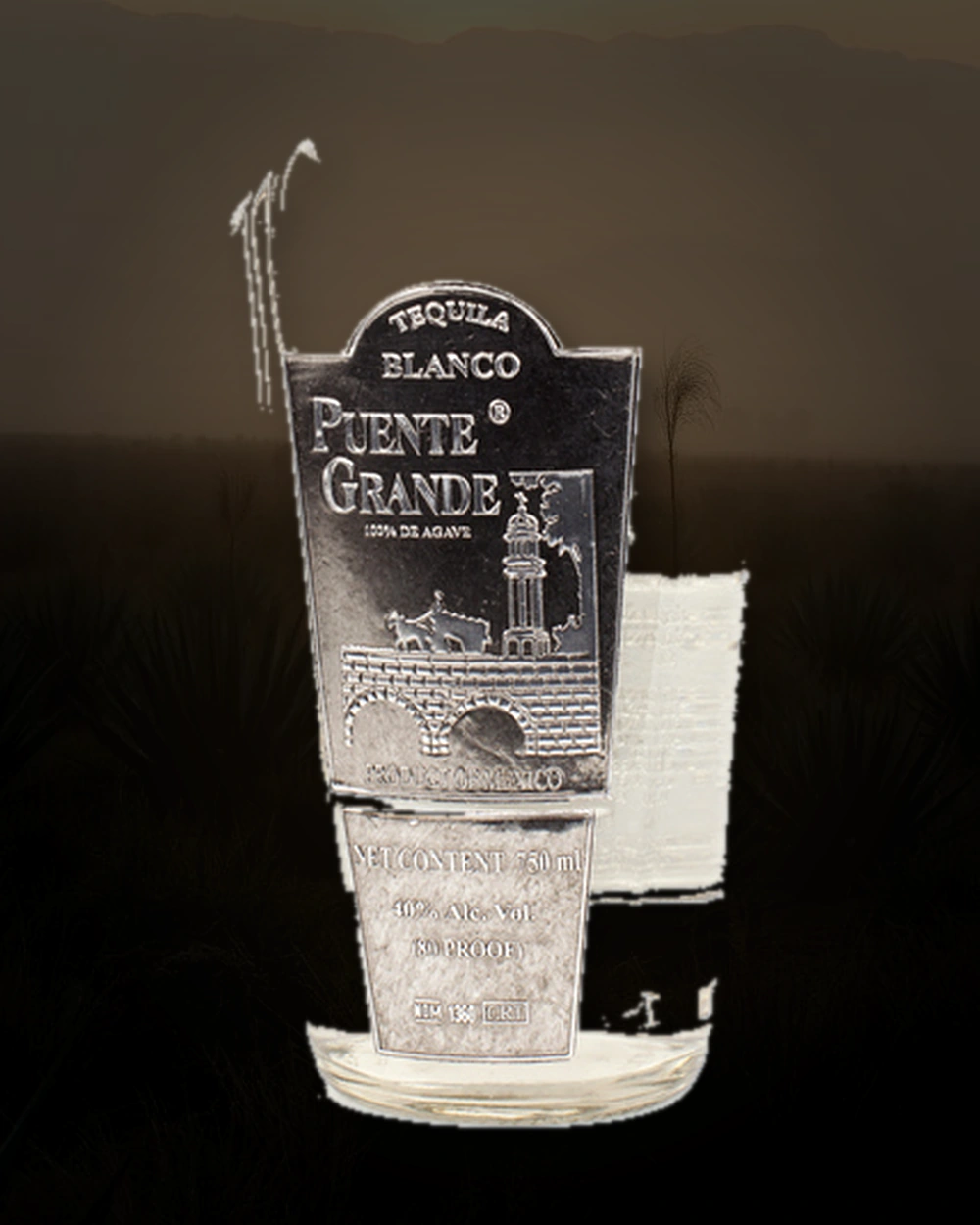 Puente Grande Tequila Blanco bottle