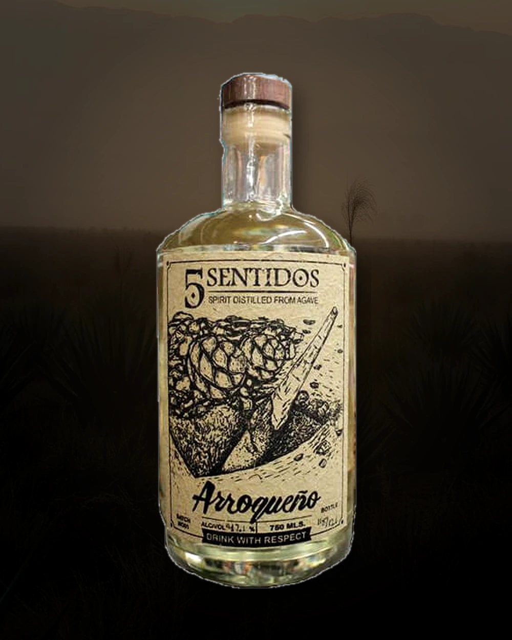5 Sentidos Arroqueño – Tio Pedro bottle