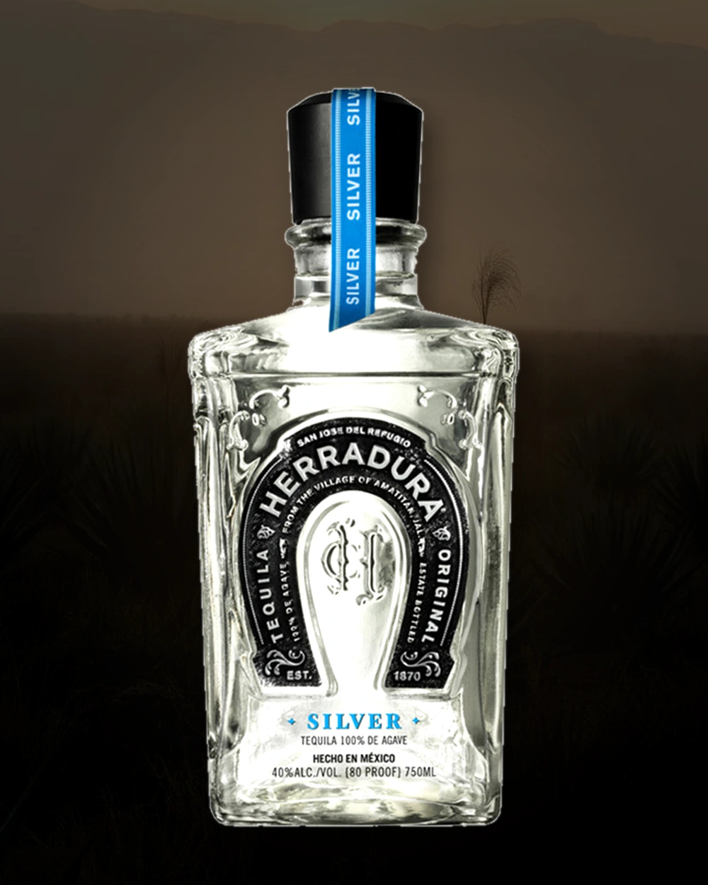 Herradura Silver bottle