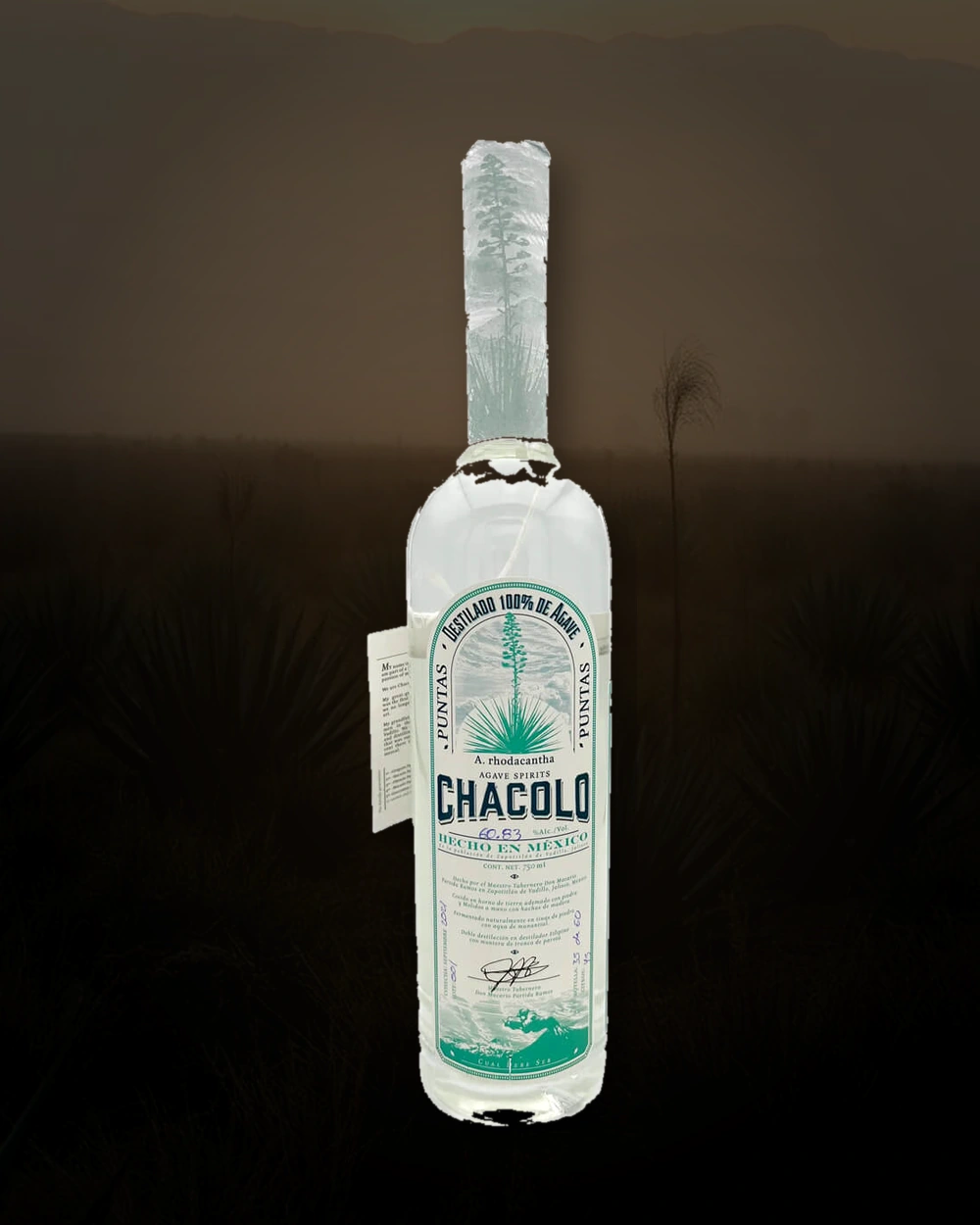 Chacolo Ixtero Amarillo Puntas bottle